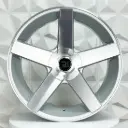 RIN 24X10 6-135/139.7 R1 SPORT 5077 SILVER MACHINE FACE ET13 CB87.1