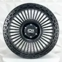 RIN 20X9 6-135 R1 SPORT FBX086 MATT BLACK ET0 CB87.1